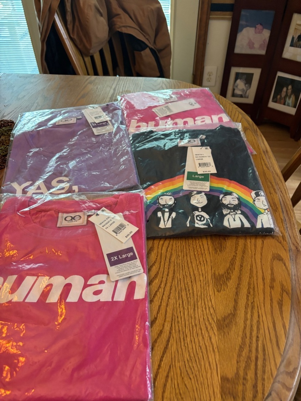 NWT- BUNDLE NWT QE TEES